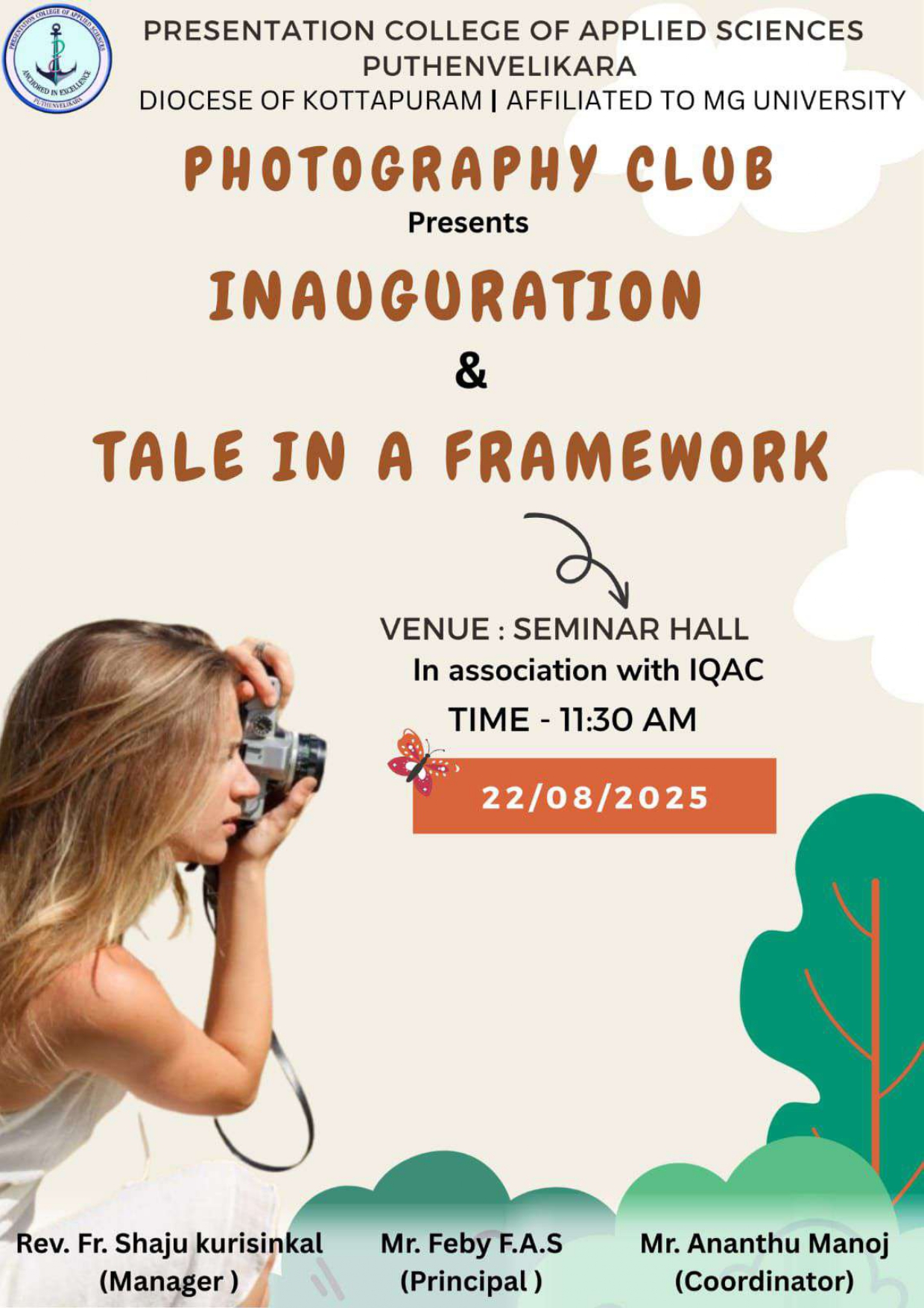 Photography club Inauguration