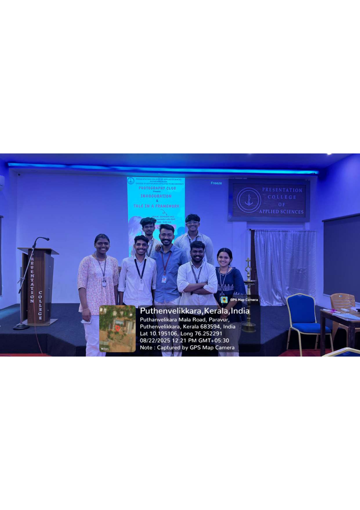 Snaps from Inauguration section