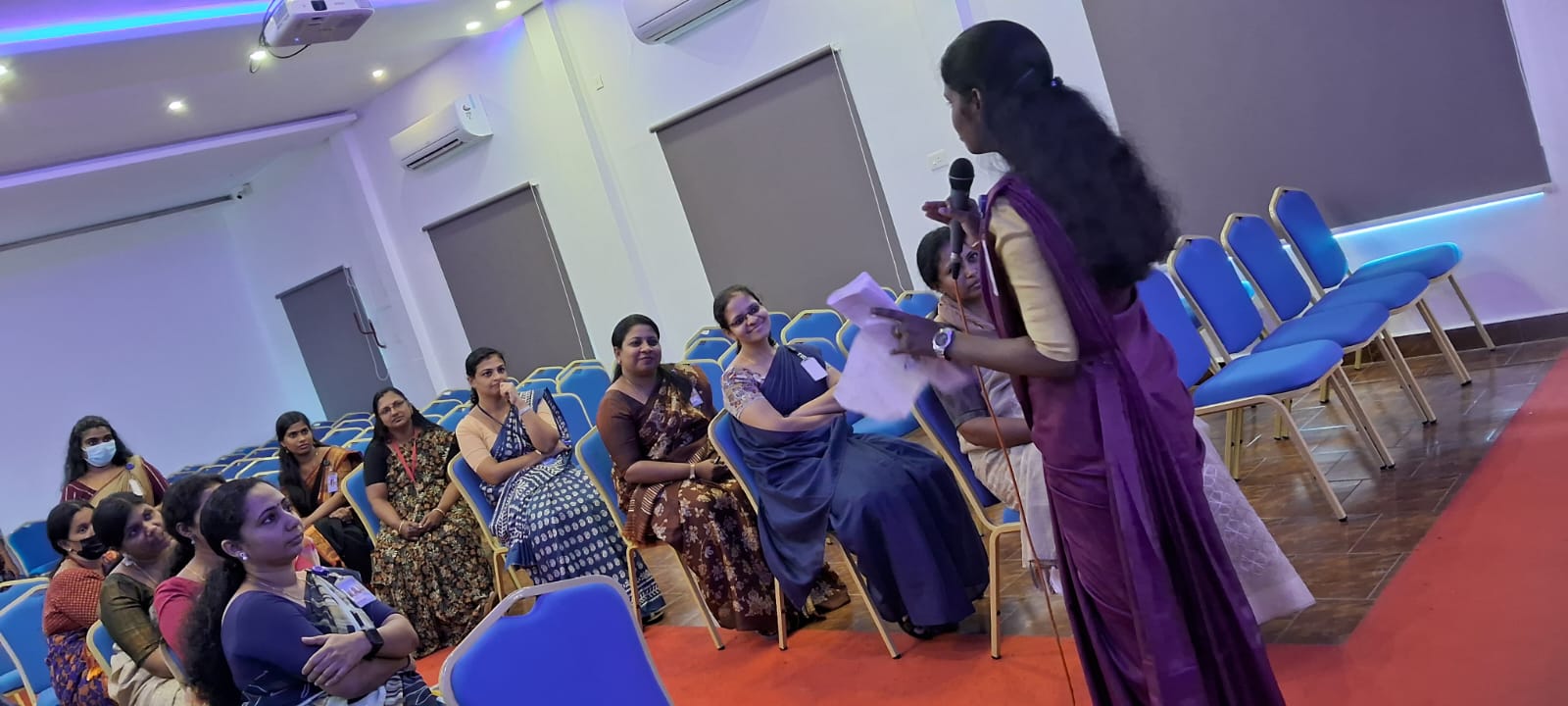 SpellBee competition for teachers organized by Department of English