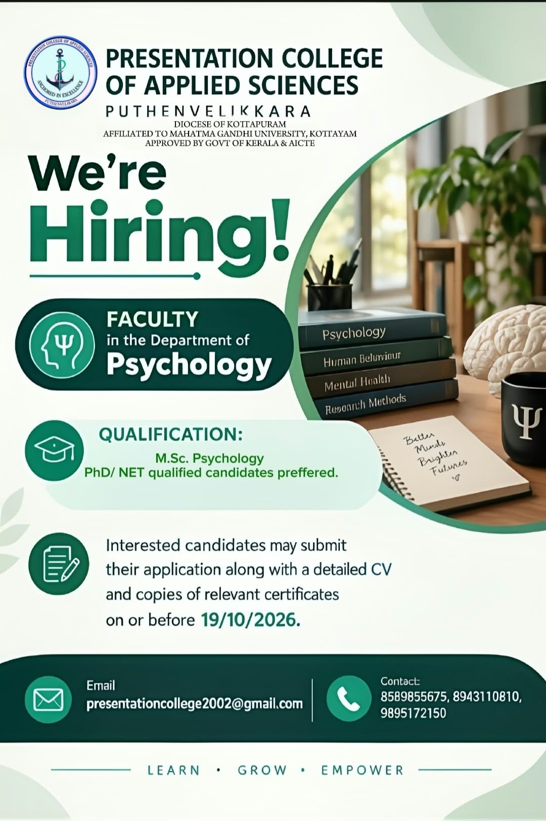Faculty Recruitment