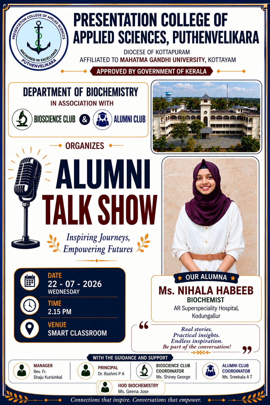 ALUMNI TALK SHOW